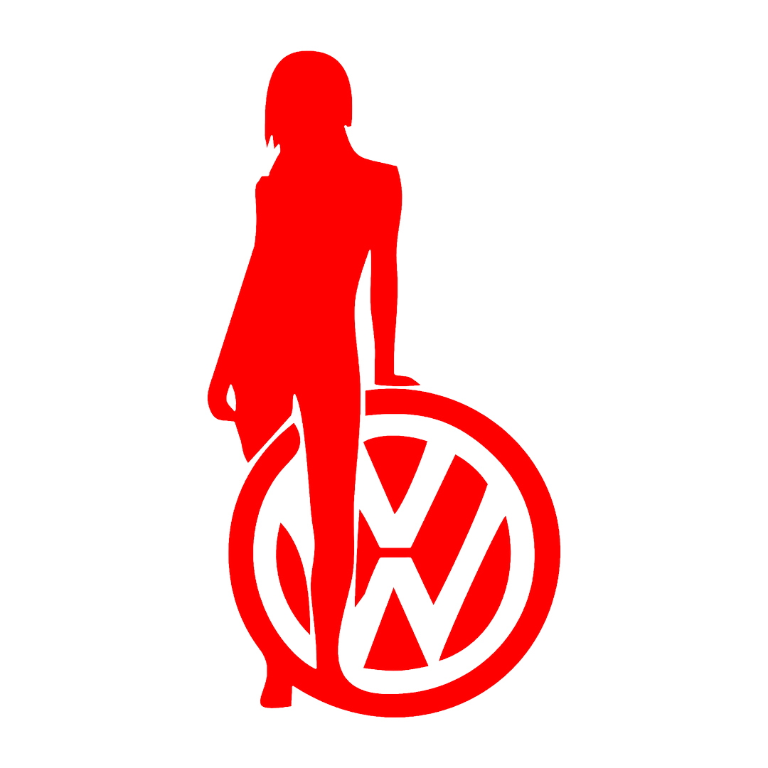 Sticker - VOLKSWAGEN GIRL 7