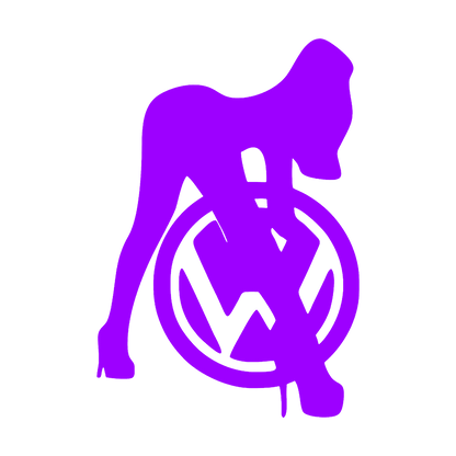 Sticker - VOLKSWAGEN GIRL 8