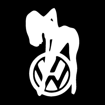 Sticker - VOLKSWAGEN GIRL 9