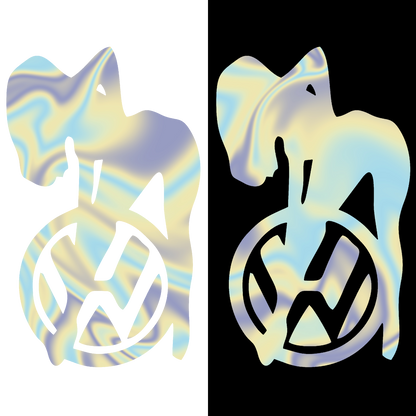 Sticker - VOLKSWAGEN GIRL 9