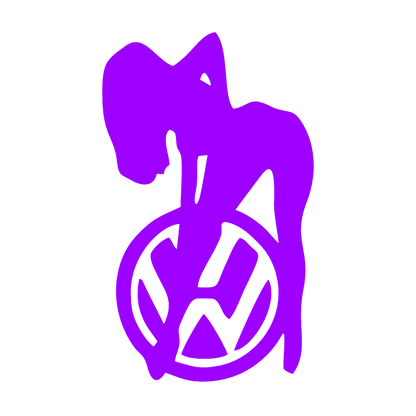 Sticker - VOLKSWAGEN GIRL 9