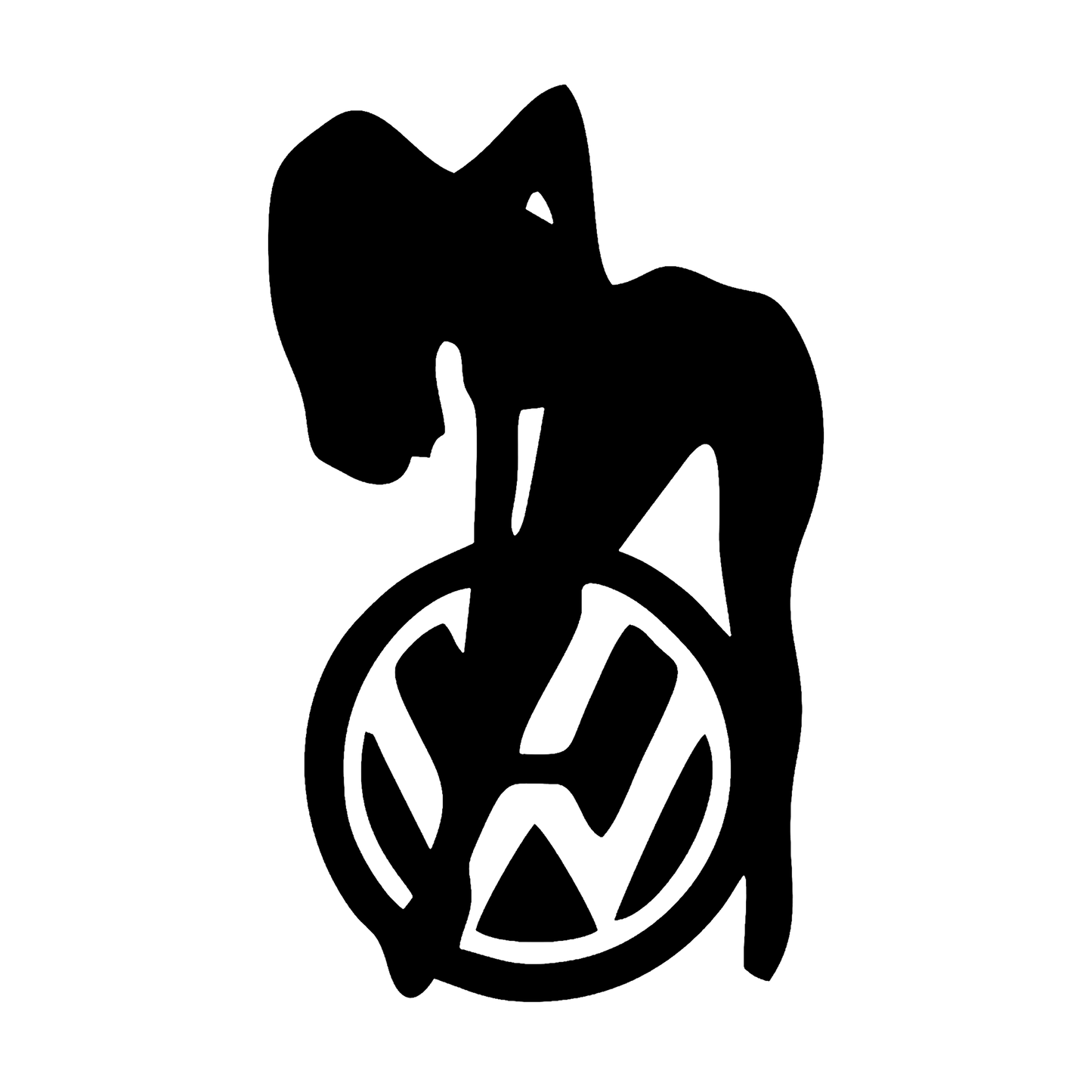Sticker - VOLKSWAGEN GIRL 9