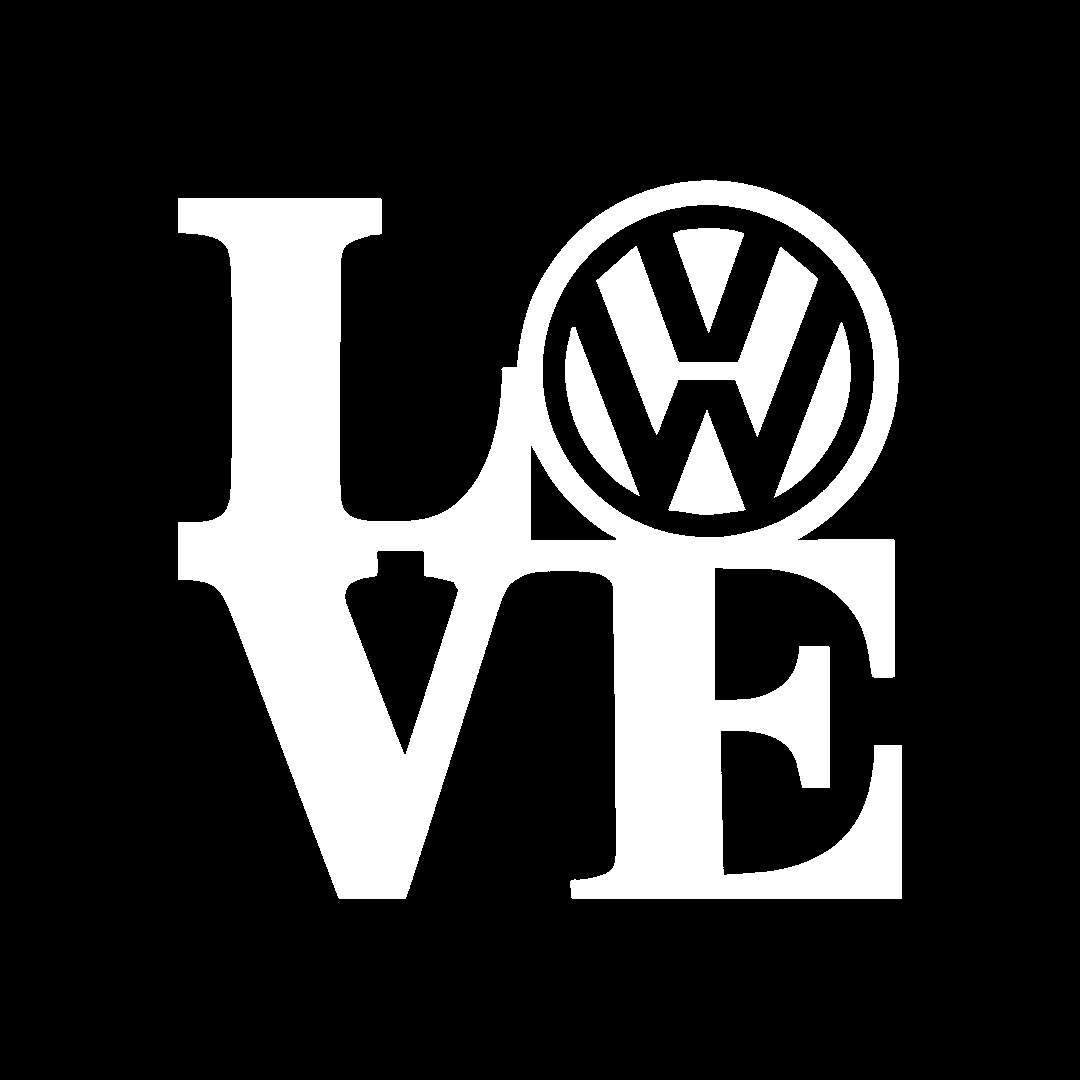Sticker - VOLKSWAGEN LOVE