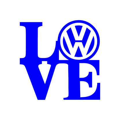 Sticker - VOLKSWAGEN LOVE