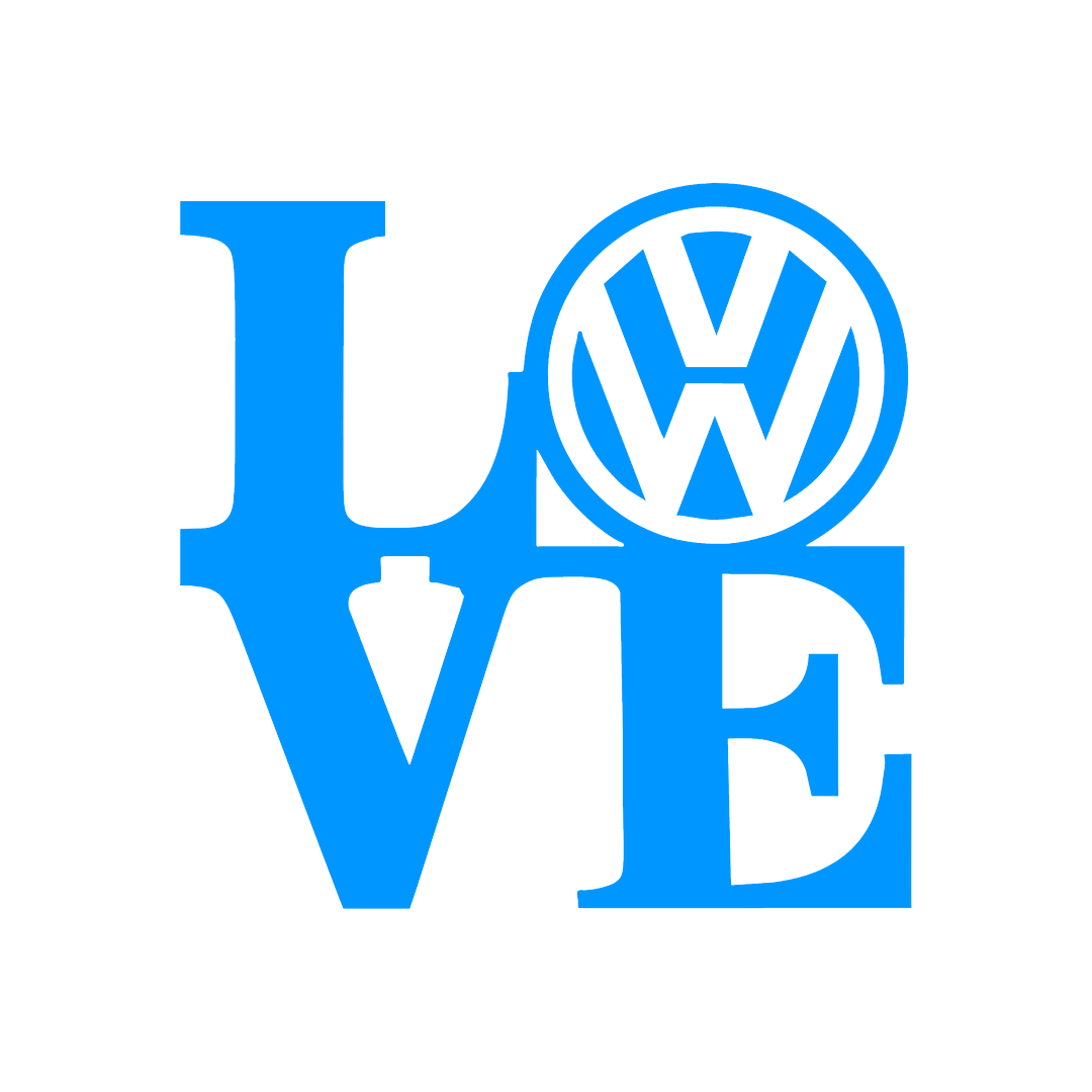 Sticker - VOLKSWAGEN LOVE