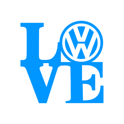 Sticker - VOLKSWAGEN LOVE