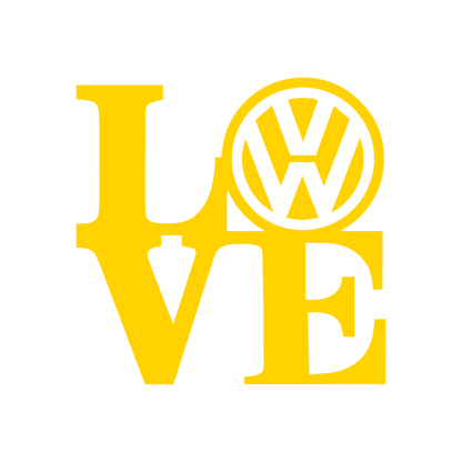 Sticker - VOLKSWAGEN LOVE