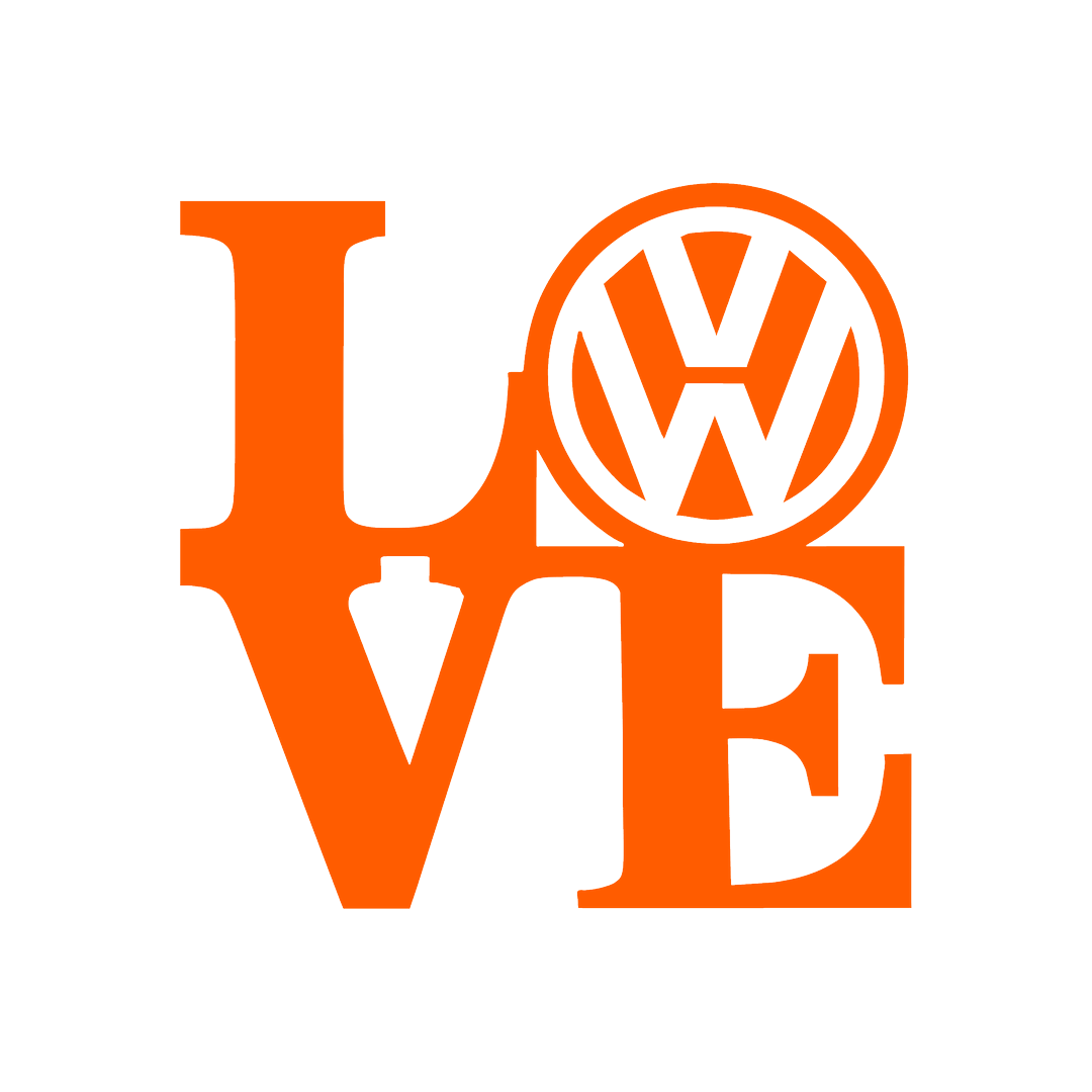 Sticker - VOLKSWAGEN LOVE