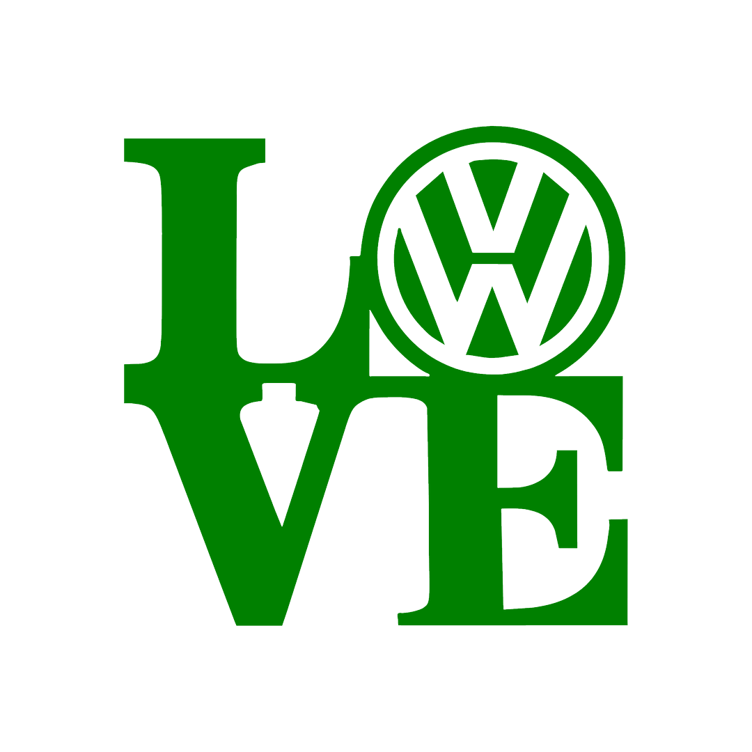 Sticker - VOLKSWAGEN LOVE