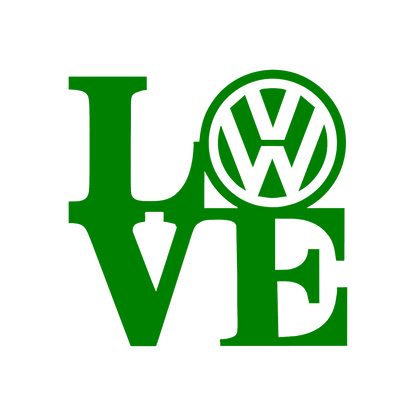 Sticker - VOLKSWAGEN LOVE