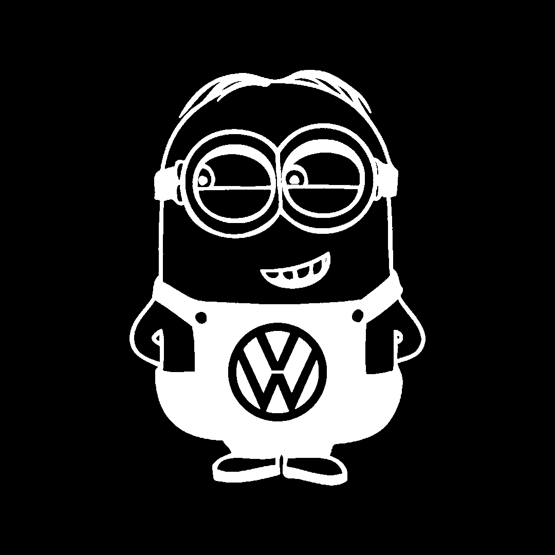 Sticker - VOLKSWAGEN MINION 2