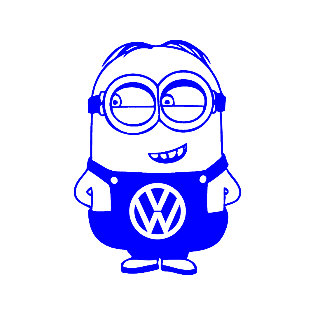 Sticker - VOLKSWAGEN MINION 2