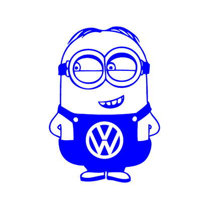 Sticker - VOLKSWAGEN MINION 2