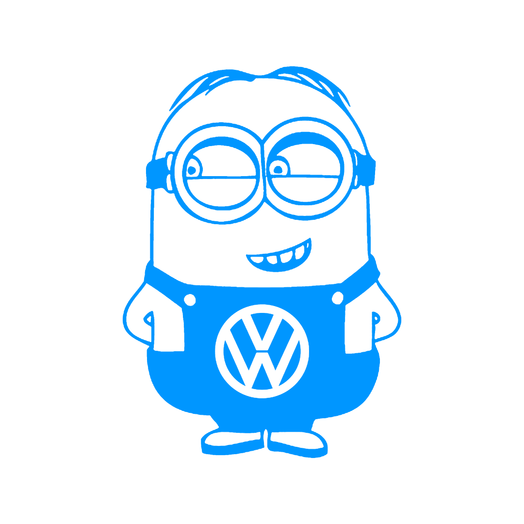 Sticker - VOLKSWAGEN MINION 2