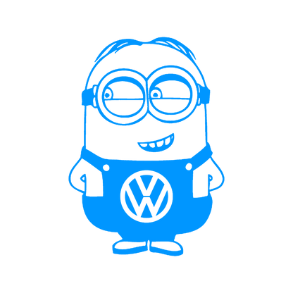 Sticker - VOLKSWAGEN MINION 2