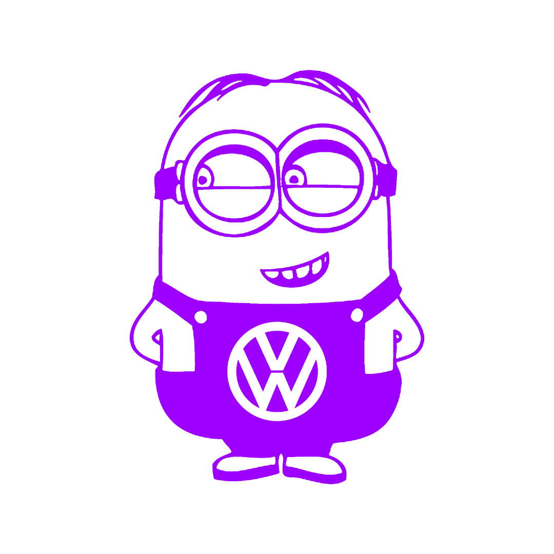 Sticker - VOLKSWAGEN MINION 2
