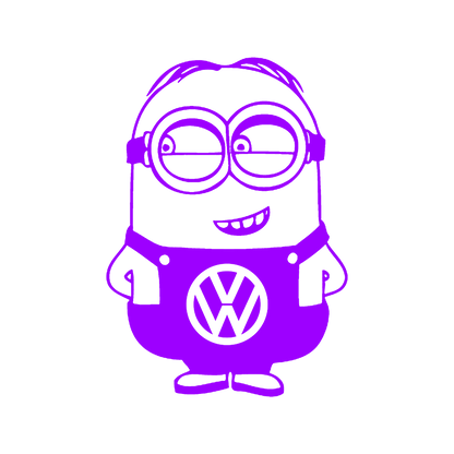 Sticker - VOLKSWAGEN MINION 2