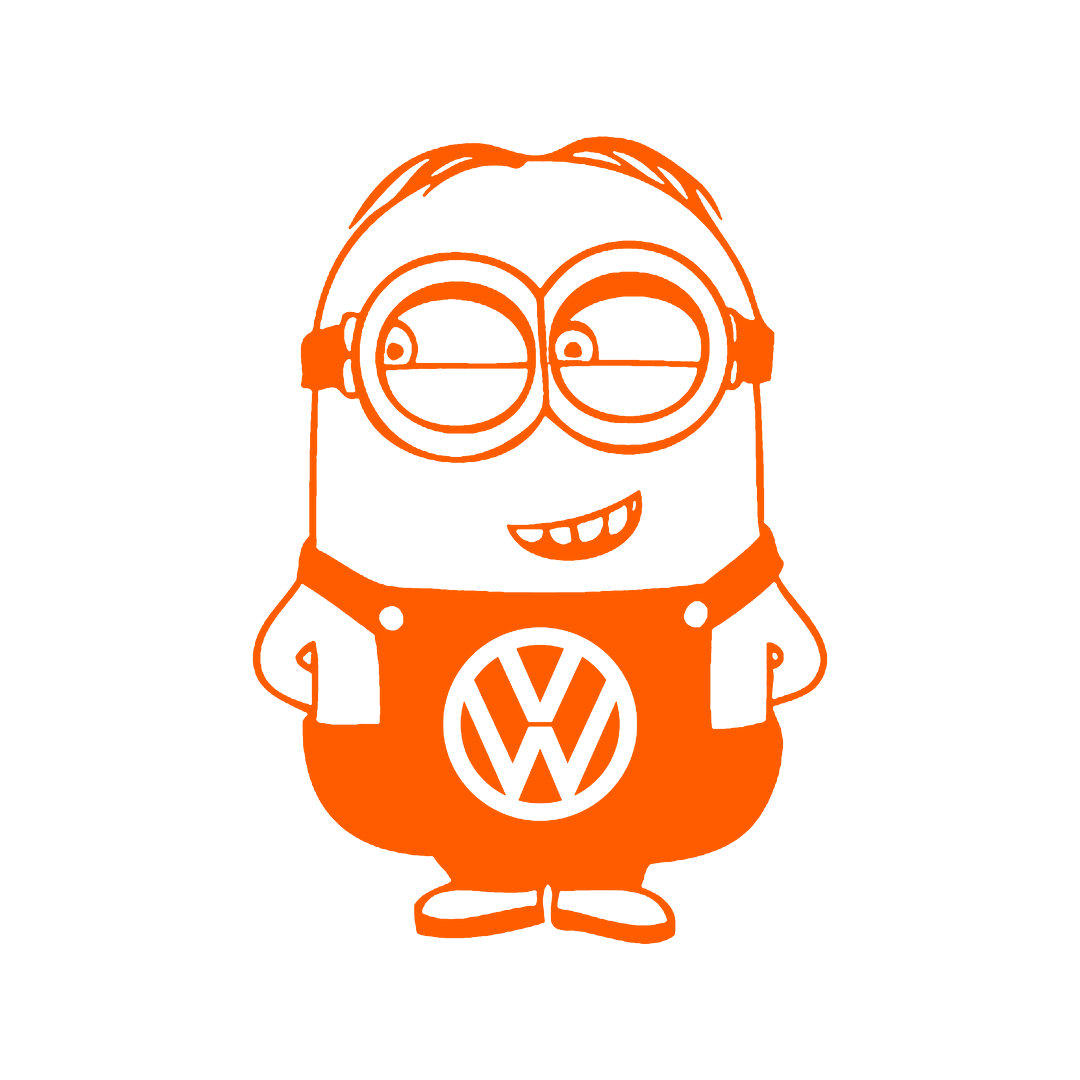 Sticker - VOLKSWAGEN MINION 2