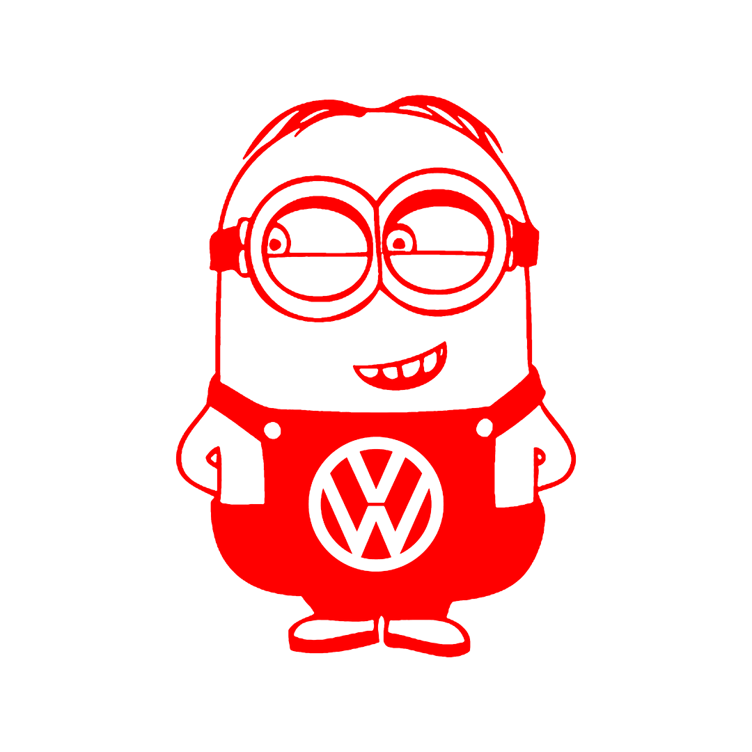 Sticker - VOLKSWAGEN MINION 2