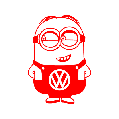 Sticker - VOLKSWAGEN MINION 2