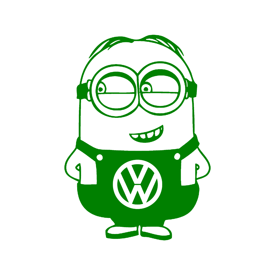 Sticker - VOLKSWAGEN MINION 2
