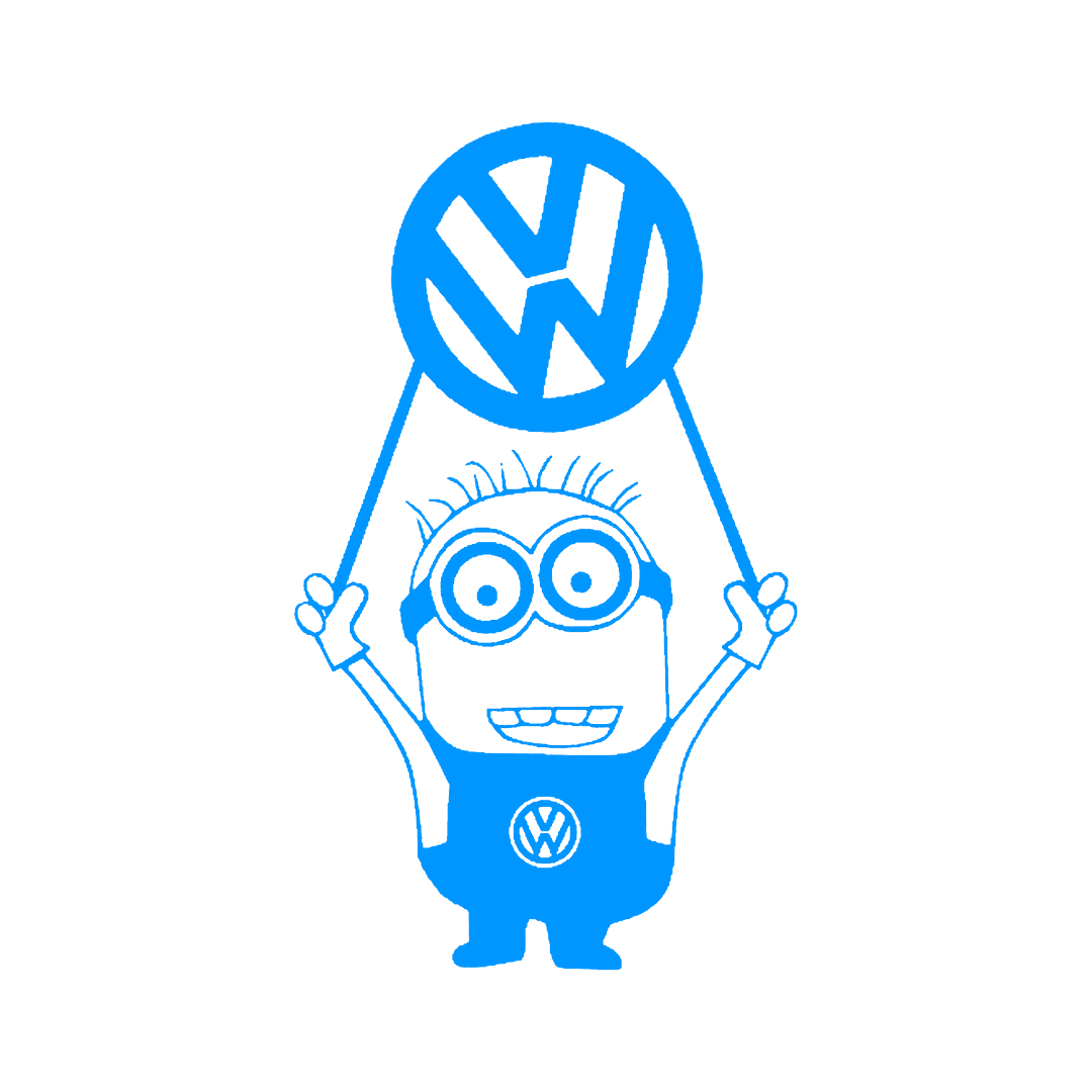 Sticker - VOLKSWAGEN MINION