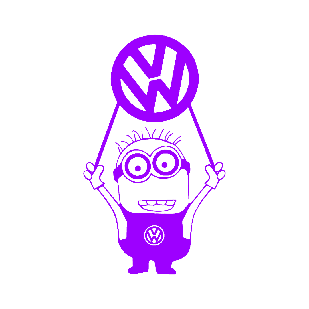Sticker - VOLKSWAGEN MINION