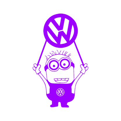 Sticker - VOLKSWAGEN MINION