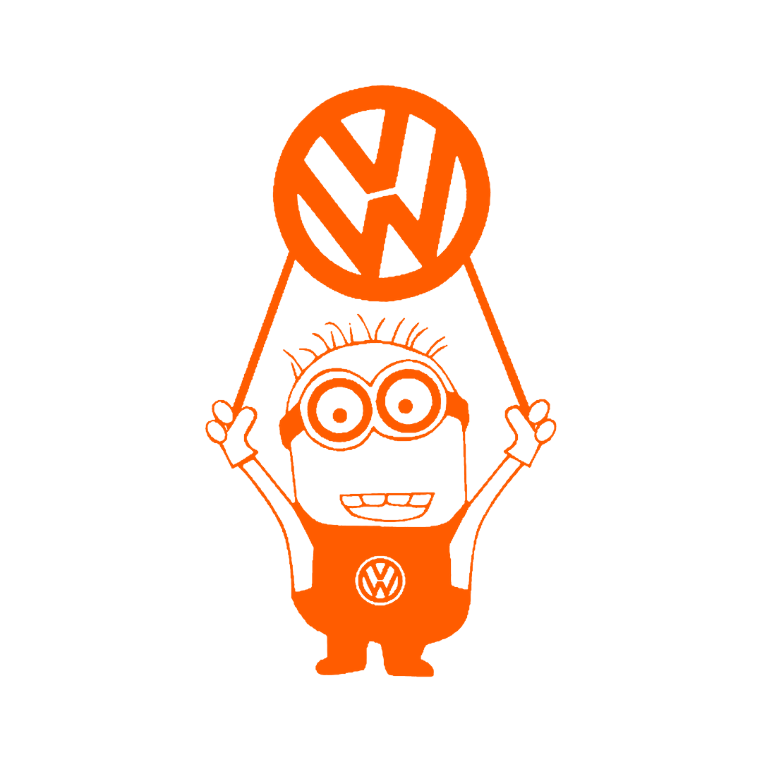 Sticker - VOLKSWAGEN MINION