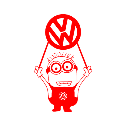 Sticker - VOLKSWAGEN MINION