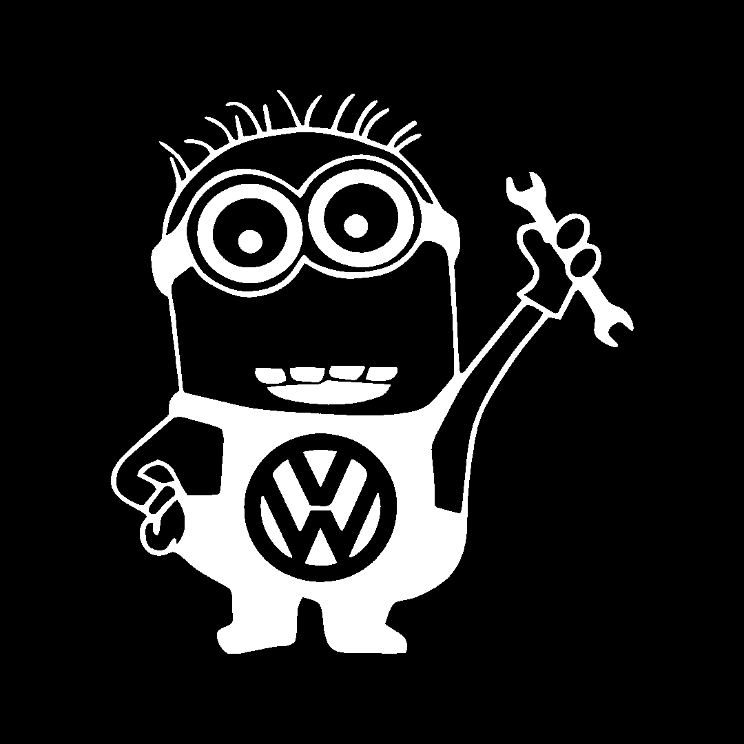 Sticker - VOLKSWAGEN MINION MECANIC