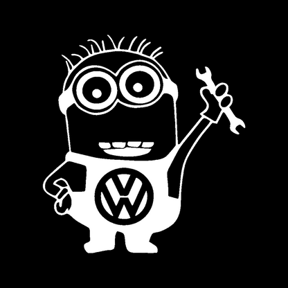 Sticker - VOLKSWAGEN MINION MECANIC