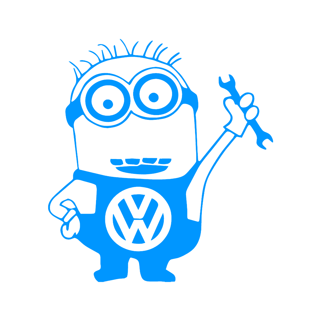 Sticker - VOLKSWAGEN MINION MECANIC