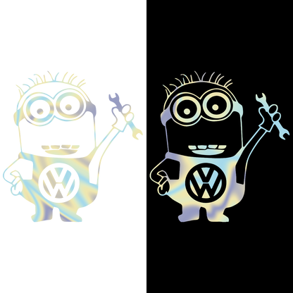 Sticker - VOLKSWAGEN MINION MECANIC