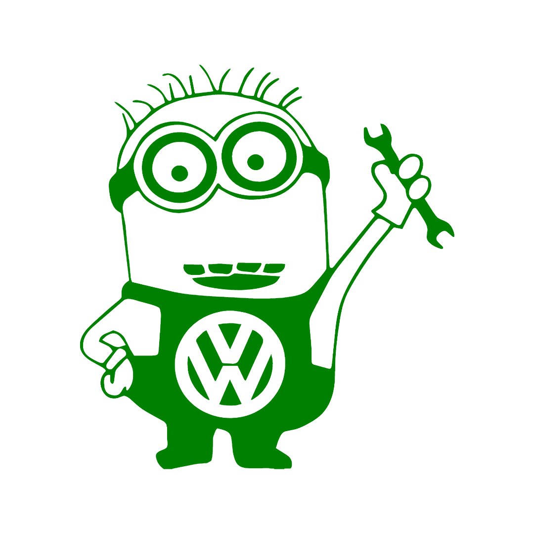 Sticker - VOLKSWAGEN MINION MECANIC