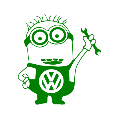 Sticker - VOLKSWAGEN MINION MECANIC
