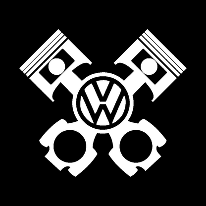 Sticker - VOLKSWAGEN PISTONS