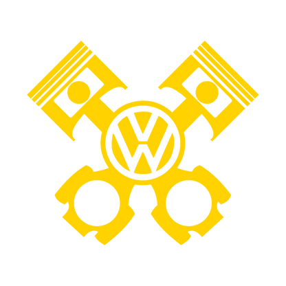 Sticker - VOLKSWAGEN PISTONS