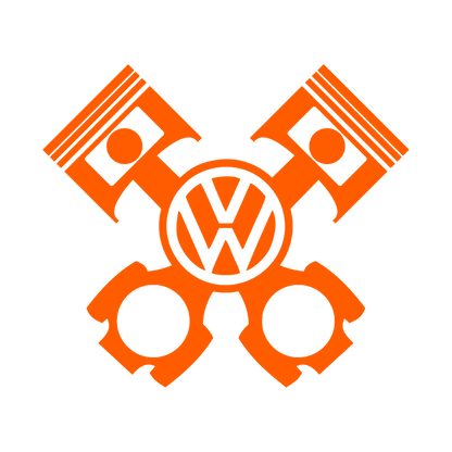 Sticker - VOLKSWAGEN PISTONS