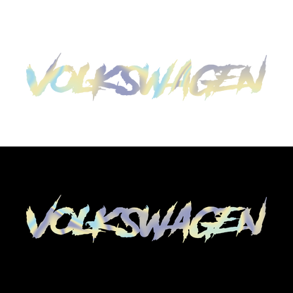 Sticker - VOLKSWAGEN TEXT