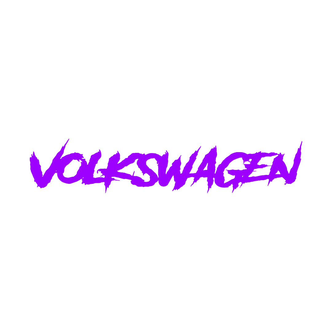 Sticker - VOLKSWAGEN TEXT