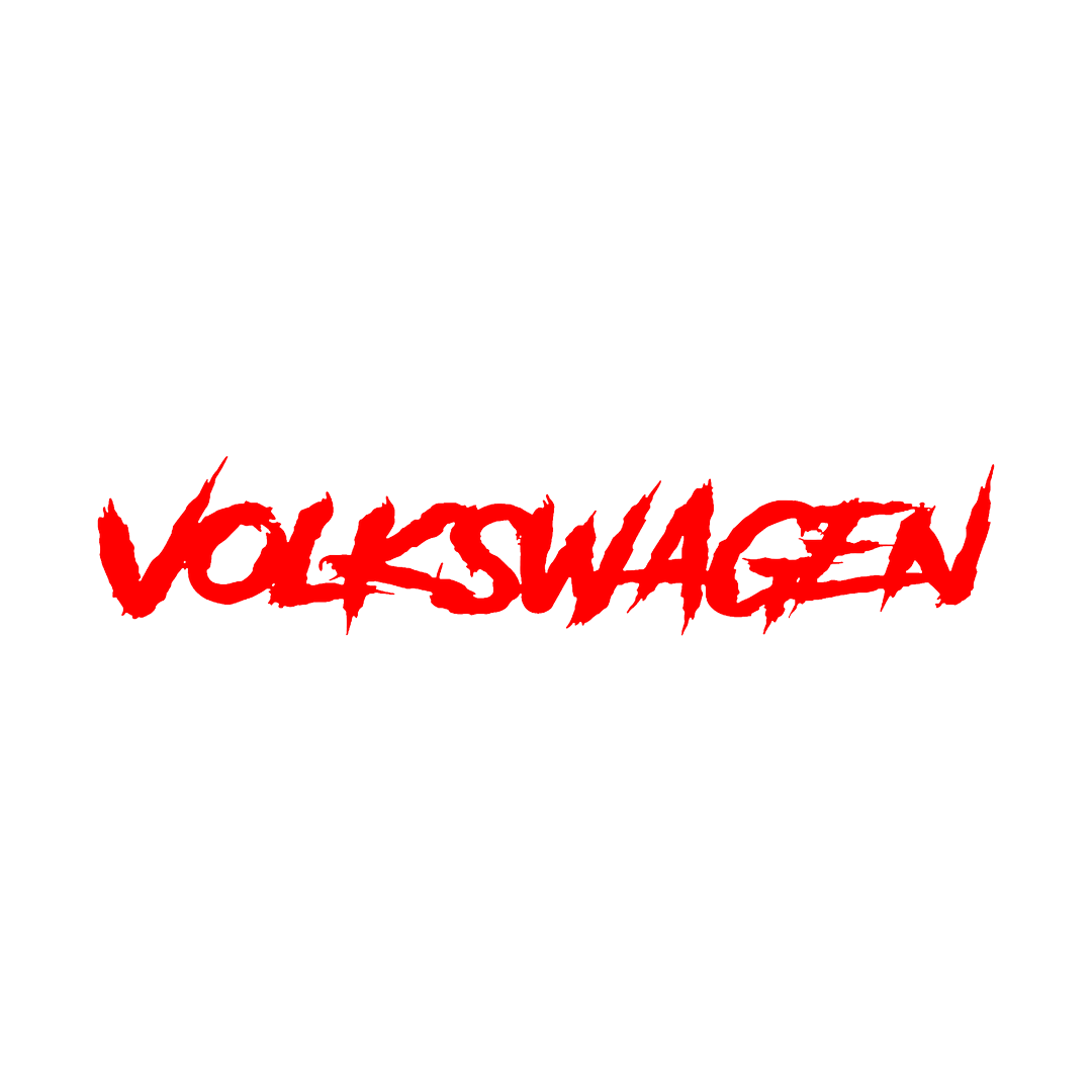 Sticker - VOLKSWAGEN TEXT