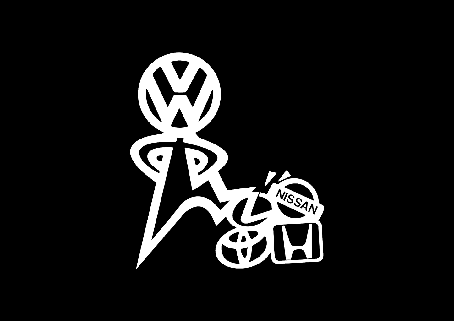 Sticker - VOLKSWAGEN ABOVE ALL