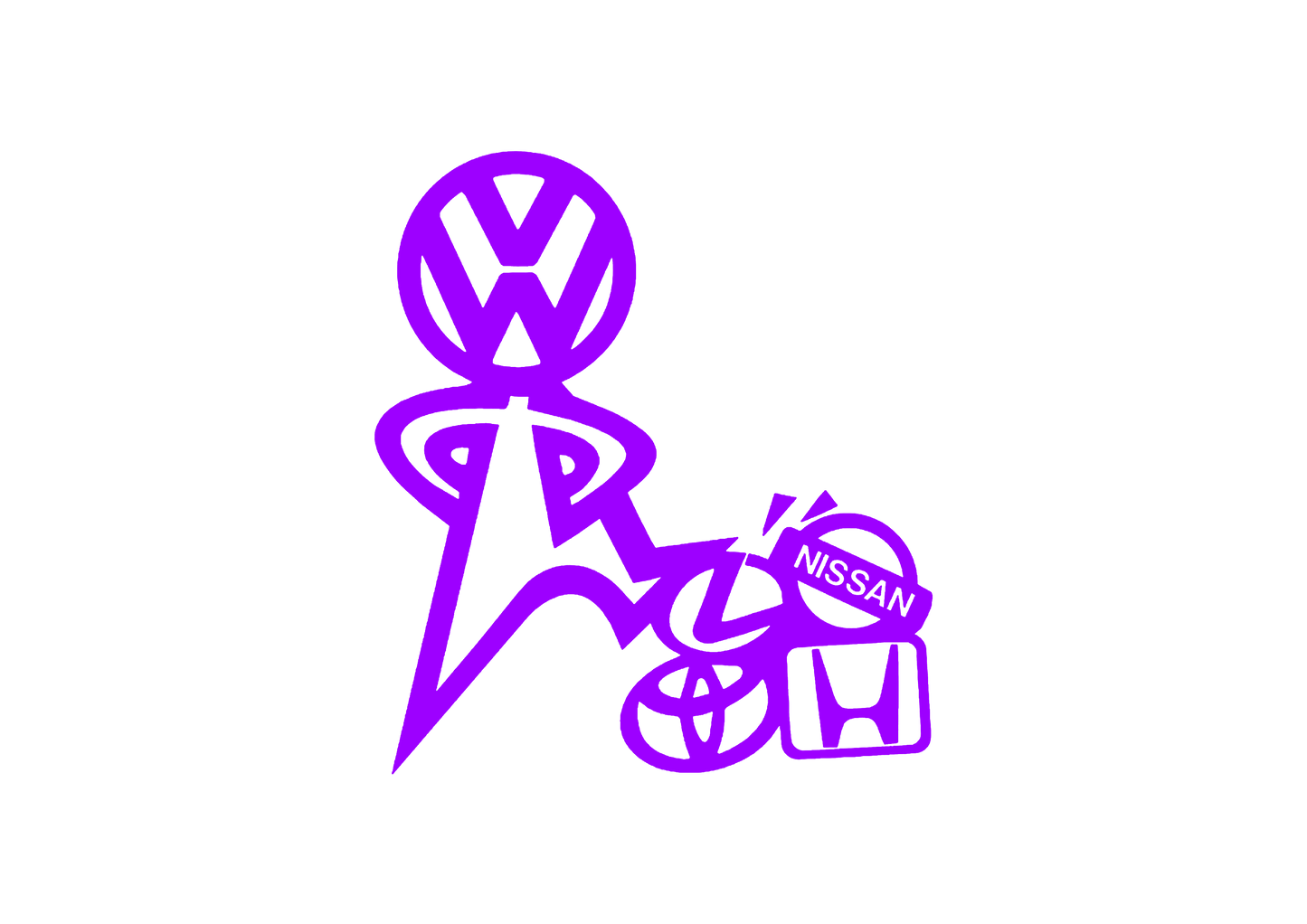 Sticker - VOLKSWAGEN ABOVE ALL