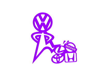 Sticker - VOLKSWAGEN ABOVE ALL
