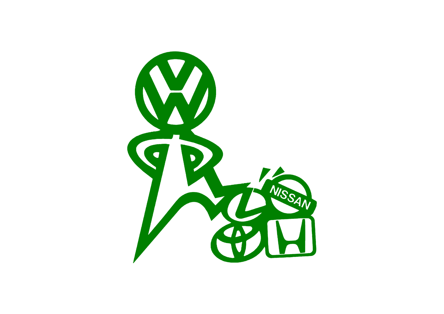 Sticker - VOLKSWAGEN ABOVE ALL
