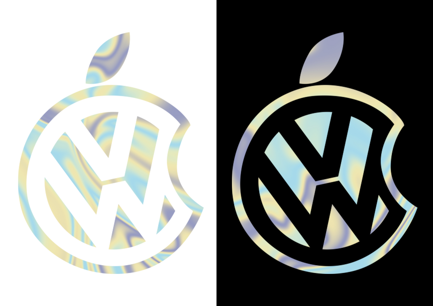 Sticker - VOLKSWAGEN APPLE
