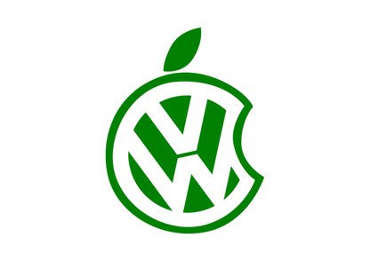 Sticker - VOLKSWAGEN APPLE