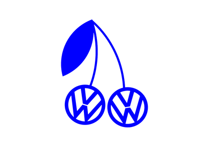 Sticker - VOLKSWAGEN CHERRY