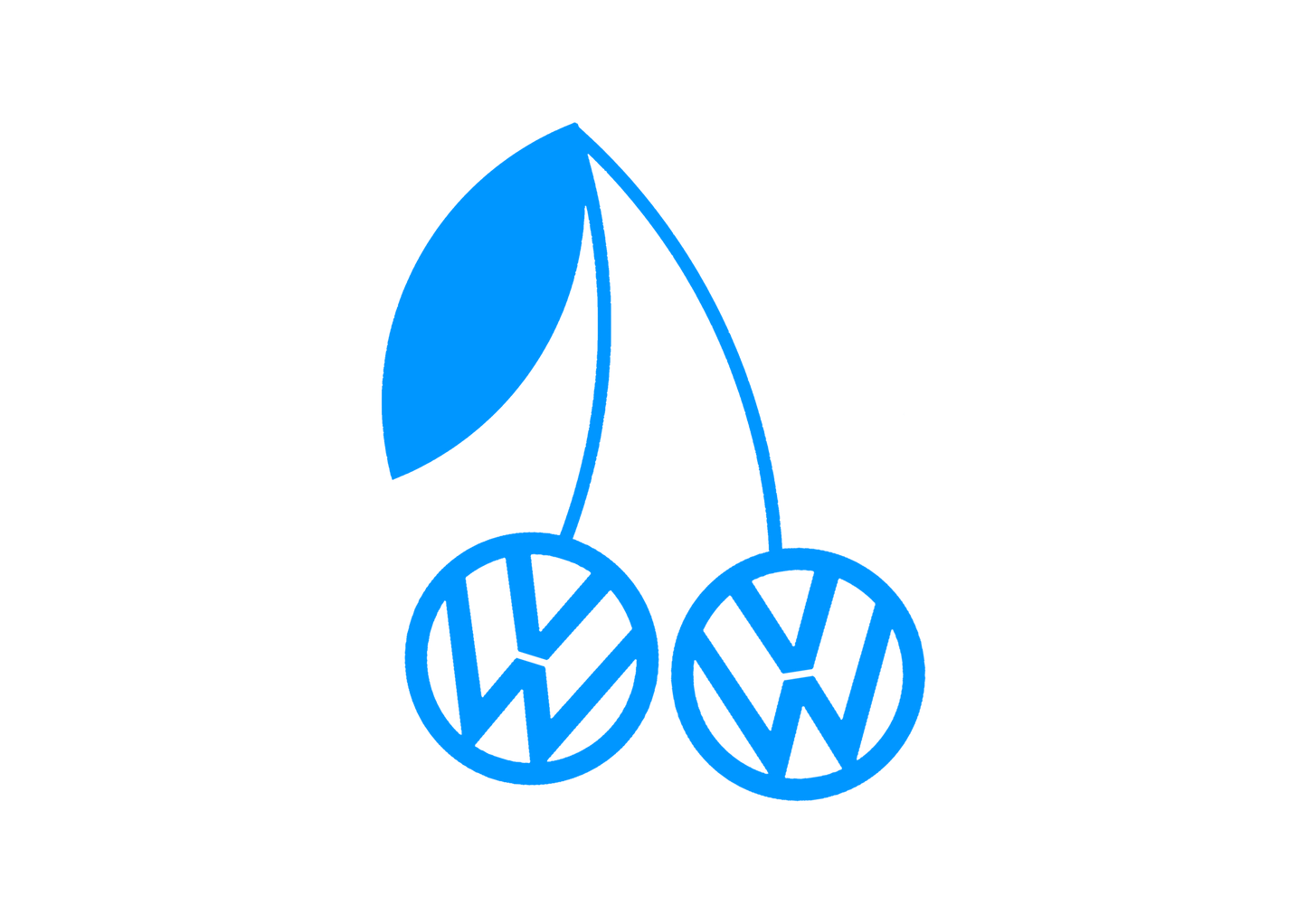 Sticker - VOLKSWAGEN CHERRY